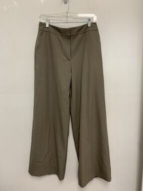 Kotn Unisex Sz 29 Taupe Wide Leg Trousers Dress Pants Sustainable 30" Inseam